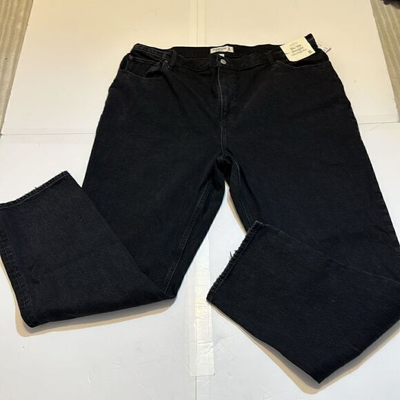 Abercrombie & Fitch women’s curve love The 90’s straight ultra high rise 35/20L - Picture 9 of 9